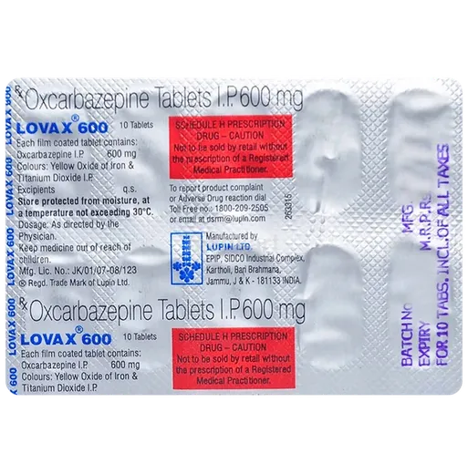 lovax 600mg tablet 15's